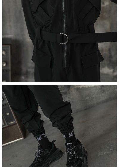Overol Casual Retro Japonés para Hombre - Image 18