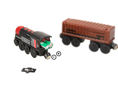 Tren Eléctrico de 8 Ruedas con Vías Incluidas - Image 14
