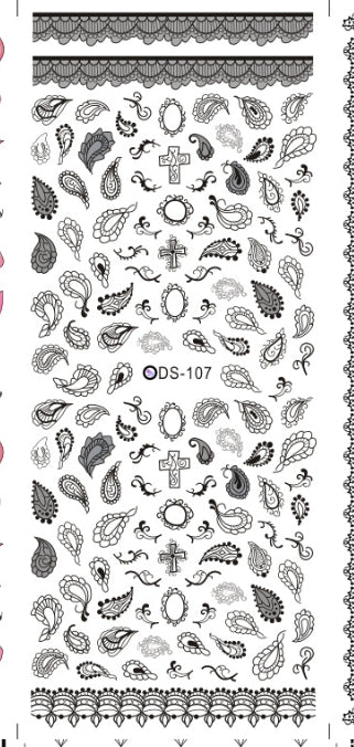 Calcomanías de Agua para Uñas - Diseños Elegantes y Duraderos - Image 17
