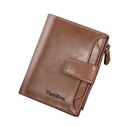 Cartera Corta para Hombre con Botón y Gran Capacidad - Image 17