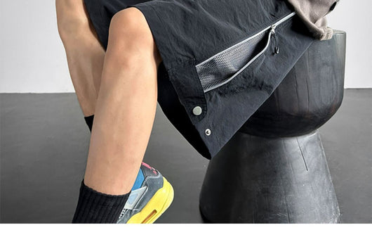 Pantalones Cortos Cargo Impermeables Hombre Ajuste Relajado - Image 21