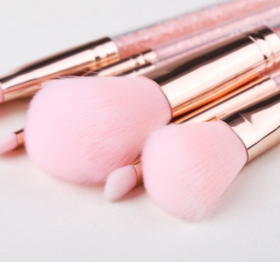 Brocha de Maquillaje Efecto Arenas Movedizas Rosa - Image 2