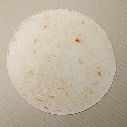 Manta Burrito Redonda de Franela Suave - Manta Tortilla para Viajes y Descanso - Image 17