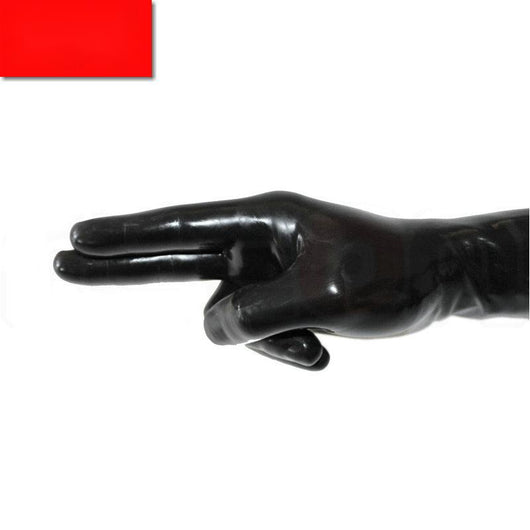 Guantes de Látex Negros Moldeables Efecto Sexy - Image 3