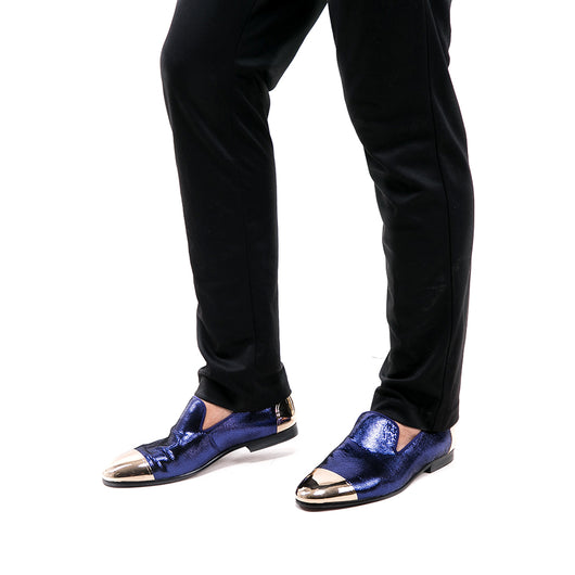 Mocasines de Cuero Oveja con Hebilla Metálica para Hombre - Image 4