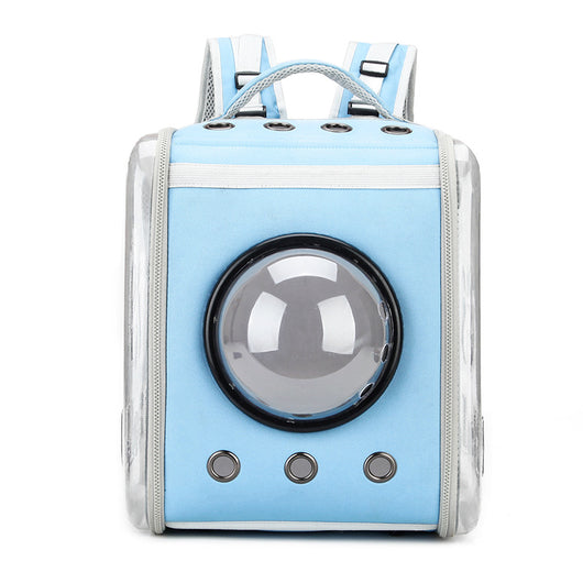 Mochila Transportadora Transparente Tipo Cápsula Espacial para Mascotas - Image 3