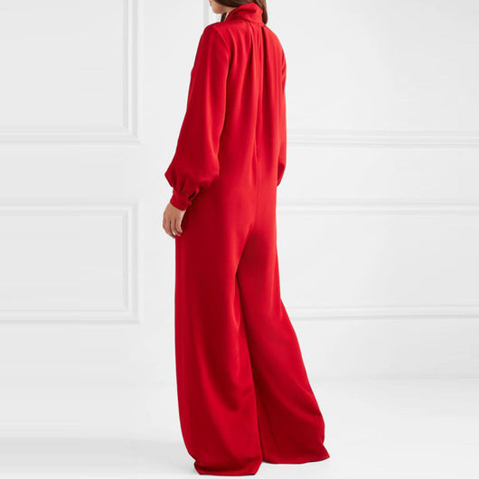 Jumpsuit Ancho de Manga Larga Relajado - Image 11