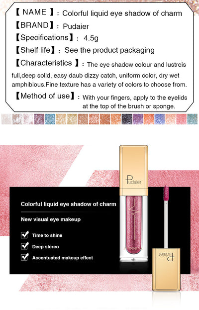 Paleta de Sombras de Ojos con Purpurina de 18 Colores - Image 12