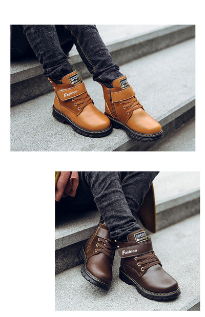 Zapatos Cálidos para Niño en Algodón con Forro de Terciopelo - Image 5