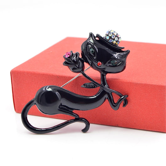 Broche Gato Negro de Lujo - Image 5