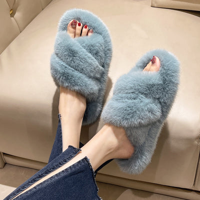 Pantuflas Fuzzy Invierno para Mujer - Cálidas y Suave Confort - Image 3