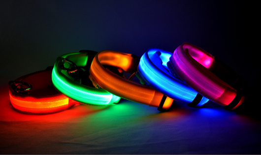 Collar LED Luminoso para Perros y Gatos - Seguridad Nocturna con Luz Fluorescente - Image 7