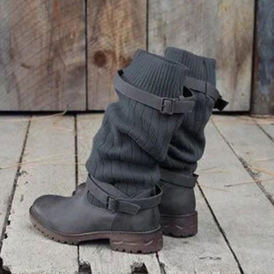 Botas Martín Invierno Mujer con Forro de Lana y Peluche Cálido - Image 5