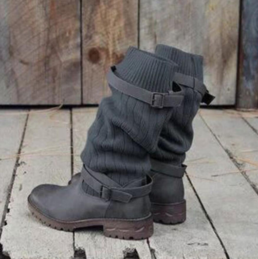 Botas Martín Invierno Mujer con Forro de Lana y Peluche Cálido - Image 5
