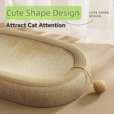 Rascador de Sisal Extragrande para Gatos con Diseño Acogedor y Cama Integrada - Image 11