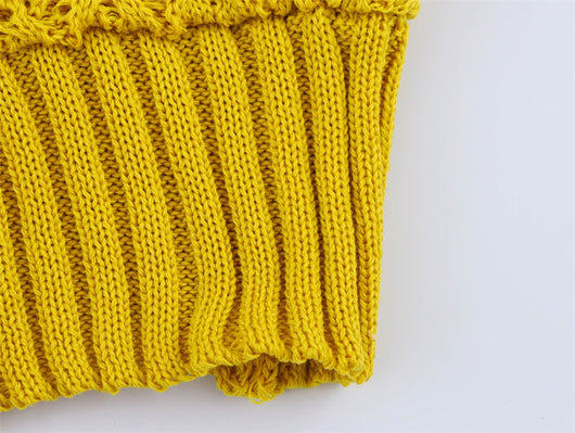 Chaleco Tejido Amarillo Sweet Style - Versatilidad y Elegancia Sin Mangas - Image 15