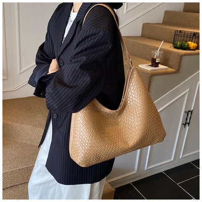 Bolso de Hombro Retro Premium para Mujer - Bolso Tejido de Gran Capacidad - Image 22