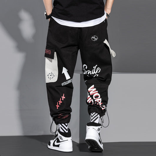 Pantalones Harem con Estampado Floral en Puños - Image 18