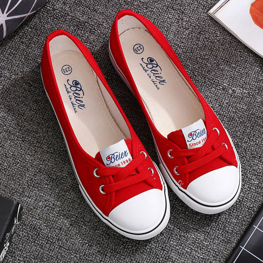 Zapatos de Lona Cómodos para Mujer con Suela Plana y Transpirabilidad - Image 5