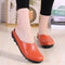 Zapatos casuales de cuero para mujer