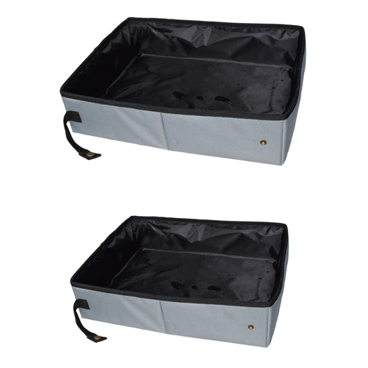 Arenero Plegable Impermeable para Gatos de Alta Calidad