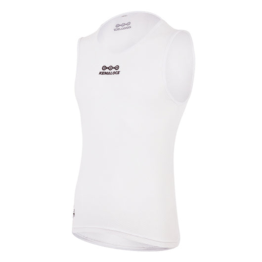 Camiseta Base Transpirable para Ciclismo Hombre Blanco - Image 2
