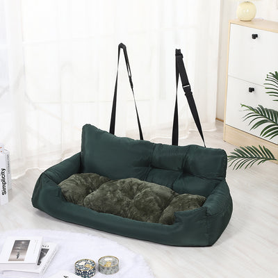 Asiento de Auto para Perros con Cojín Confortable y Transportín Seguro - Image 6
