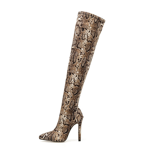 Botas Over-the-knee de Tacón Stiletto Ultra Alto para Mujer - Image 15