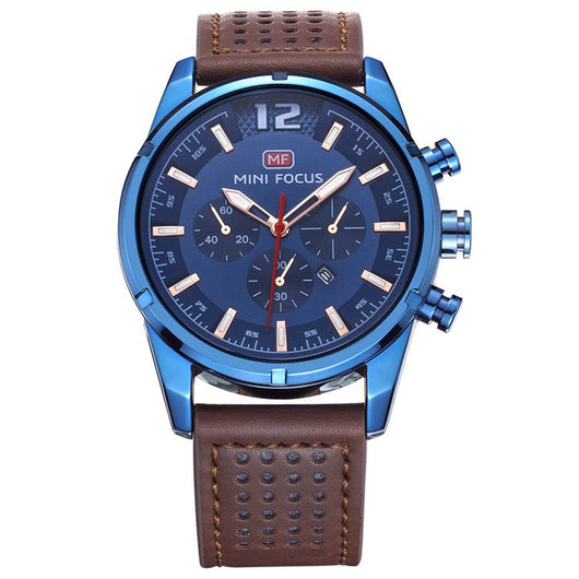 Reloj de Cuarzo para Hombre con Diseño de Tres Esferas - Image 12