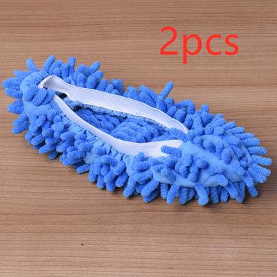 Set de 2 Pantuflas Limpieza Microfibra - Mopa Zapatos Multiusos - Image 2