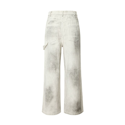 Overol Suelto Estilo Vintage con Detalles Desgastados - Image 16