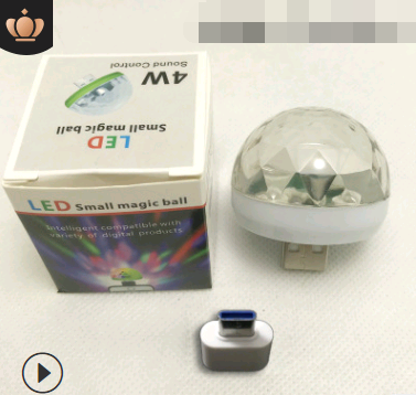 Luz de Escena Mágica RGB con Control por Voz y USB - Image 22