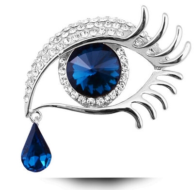 Broche Enchapado en Diamantes