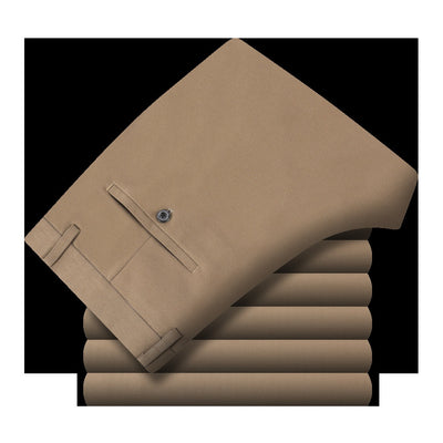 Pantalones de Seda Helada para Hombre - Corte Recto Casual Profesional - Image 9