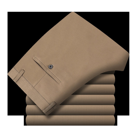 Pantalones de Seda Helada para Hombre - Corte Recto Casual Profesional - Image 9