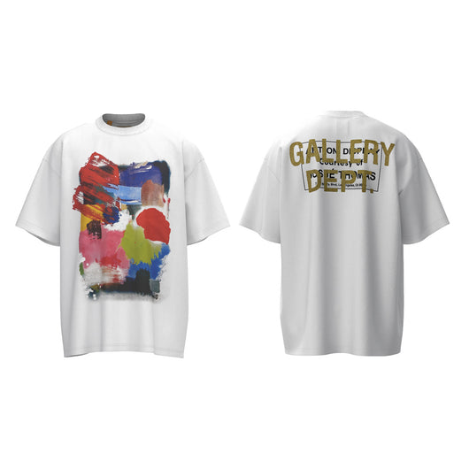 Camiseta Casual Unisex con Estampado Graffiti - Diseño Urbano Trendy - Image 3