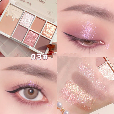 Paleta de Sombras de Ojos 7 Colores Mate y Perlado - Image 5