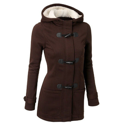 Abrigo Acolchado con Capucha para Mujer - Sudadera Térmica de Algodón - Image 7