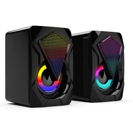 Parlante de Escritorio RGB con Sonido Extra Potente para Computadora - Image 8