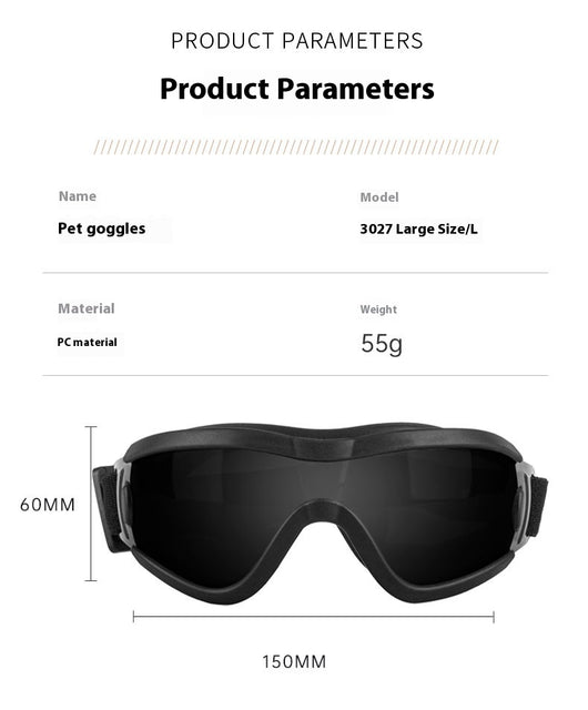 Gafas de Sol para Perros con Protección UV - Lentes Deportivas para Mascotas - Image 28