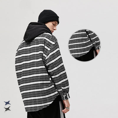 Chaqueta Camisa de Ante a Cuadros para Hombre con Estuche Portabolígrafos - Image 2