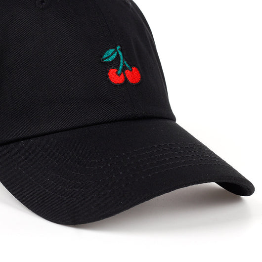 Gorra de Béisbol con Bordado de Cereza - Image 3