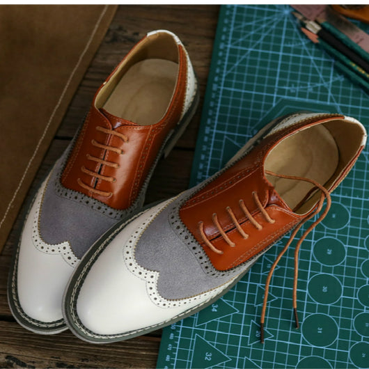 Zapatos Oxford Tallados con Detalles a Juego - Calzado Ejecutivo Premium - Image 11