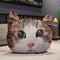 Grey white cat - 40cm