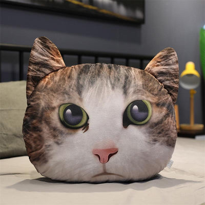 Cojín 3D con Cabeza de Gato Adorable - Image 17