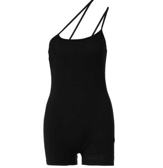 Jumpsuit Slim Fit Hombros Caídos en Colores Sólidos - Image 16