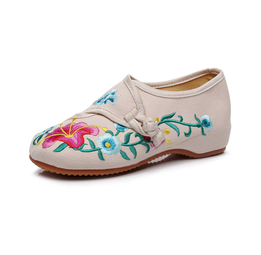 Zapatillas Deportivas Mujer Primavera Otoño con Bordado Floral Petunia - Image 6