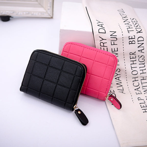 Monedero Grabado Lingge con Diseño en Relieve