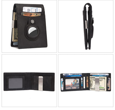 Billetera Minimalista de Cuero con Clip para Monedas y Protección RFID - Image 19