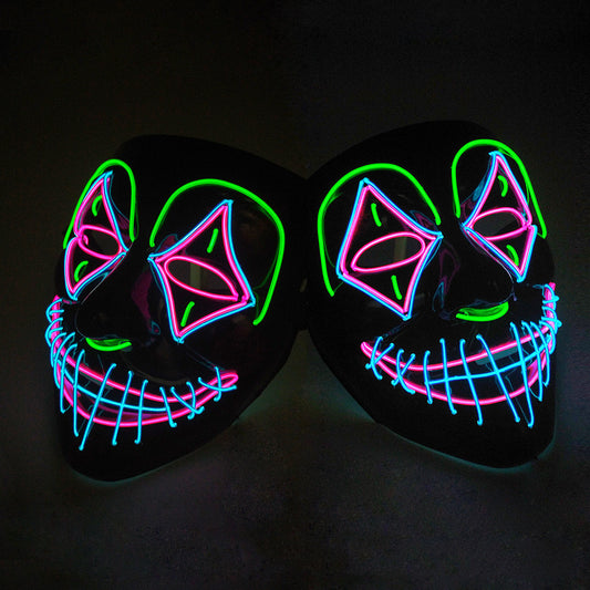 Máscara LED Brillante para Halloween